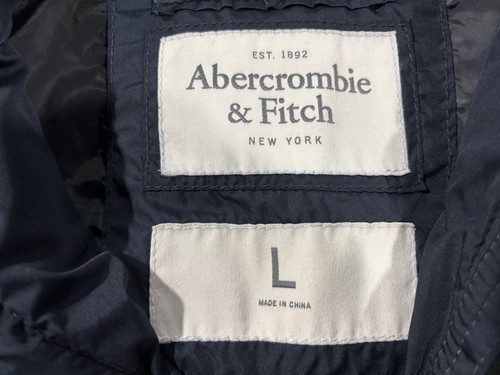 Men’s Abercrombie & Fitch Puffer Vest Sz L Excellent Condition - Picture 5 of 5