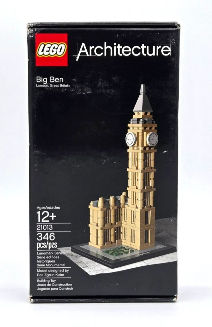 LEGO ARCHITECTURE: Big Ben (21013) for sale online | eBay