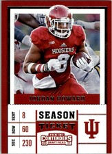 2017 Panini Contenders Draft Picks #54 Jordan Howard - FB