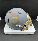 ROME ODUNZE signed auto (CHICAGO BEARS) SLATE mini football helmet w/ COA PSA