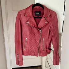 Maje leather jacket size 38