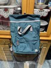 Roka London Canfield Roll Top  Backpack Nylon