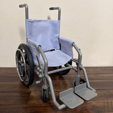 AMERICAN GIRL DOLL Wheelchair Lavender PURPLE Retired for 18" Dolls