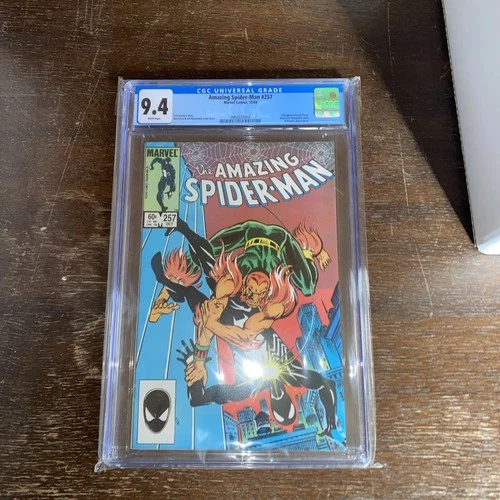 Amazing Spider-Man #257 CGC 9.4 White Pages Copper Age Marvel Comics 1984