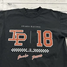 Inaka Power Racing Short Sleeve T Shirt Men's Small Black