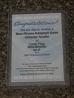 2025-26BowmanChrome Autograph Cooper Flagg GreenRefractor/99Redeemed redemption