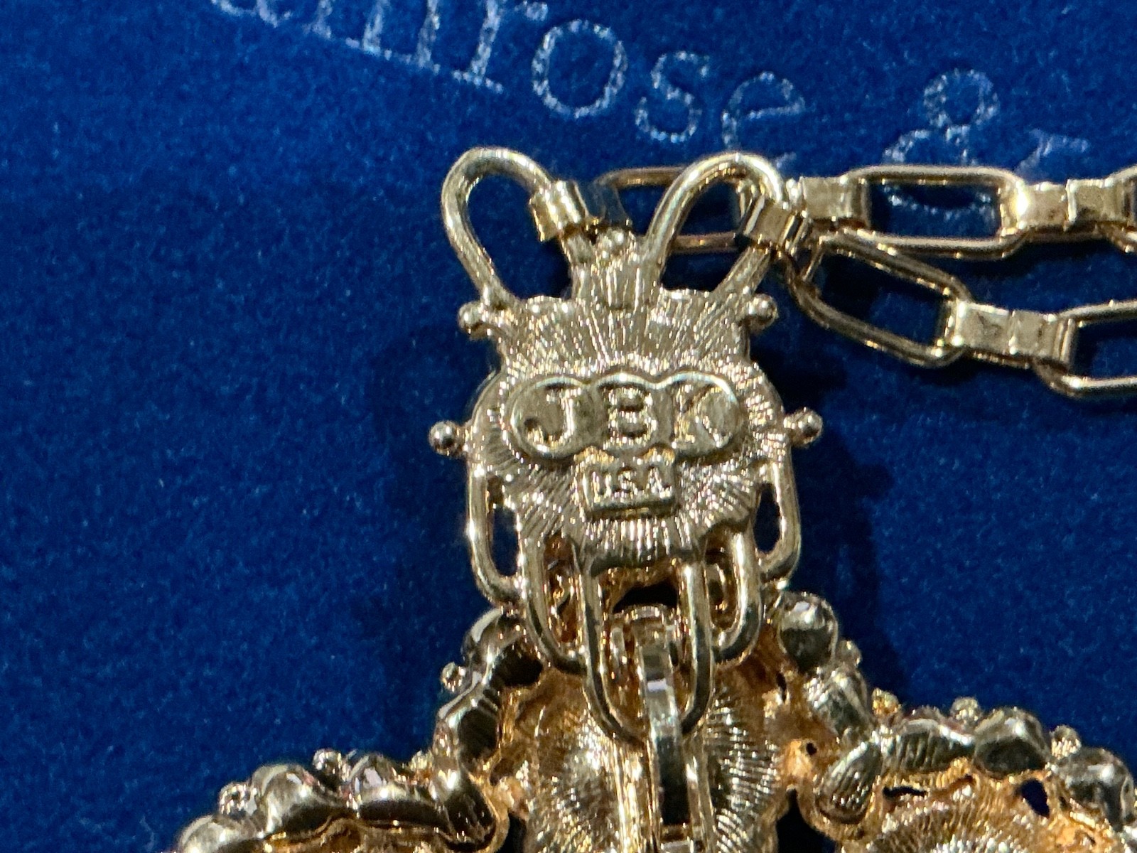 Camrose & Kross Jacqueline Kennedy Grand Tour Pendant Necklace Pin Brooch JBK