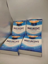 Nasacort 24Hr Allergy Relief Nasal Spray 120 Spray EXP 2025 Lot Bundle 4