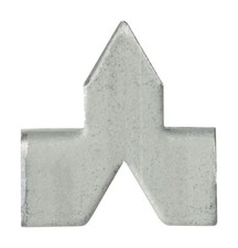 Fletcher 08-711 Zinc 7Triangle Glazier Point 0.75 oz. Pack of 10 