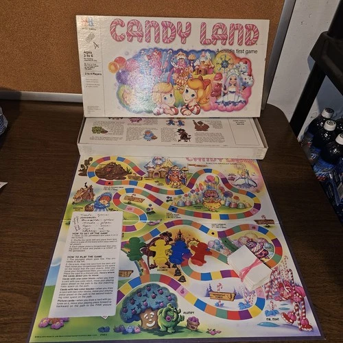 Candyland Board Game 1984 Hasbro Vintage Original Complete MPN 4700
