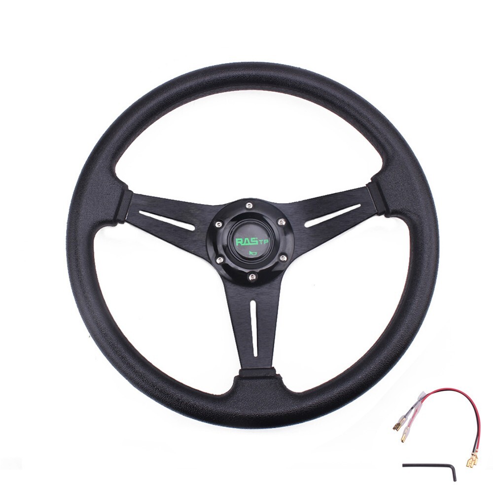 13.7&rdquo;/350mm Golf Cart Steering Wheel For Golf EZGO/Club Car DS/Precedent/Yamaha