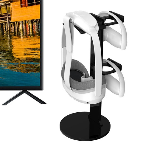 Support VR Support Bureau Casque VR Contrôleur Support Affichage pour Quest 2/Pico 4 - Photo 5/14