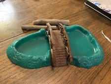 RARE PLASTICVILLE MADE IN CANADA BL2 BRIDGE  POND