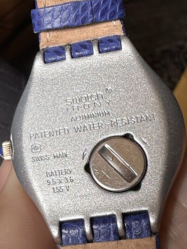 Vintage. SWATCH IRONY AG1995 Light Aluminum Sports Wristwatch. Swiss Made. VGC - Picture 5 of 7