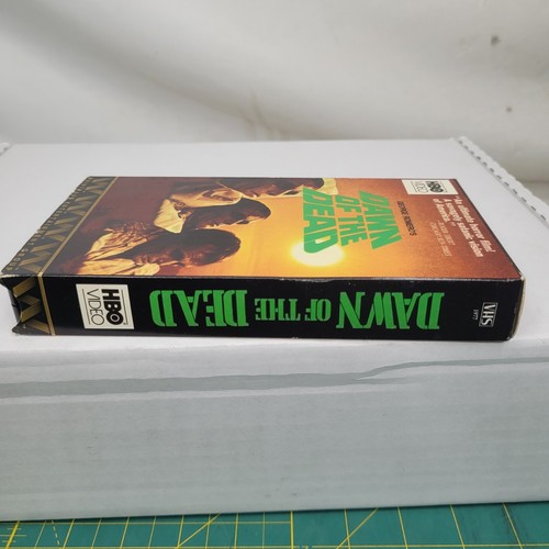 Dawn Of The Dead VHS 1977 Vtg Zombie Horror Film HBO Video RARE Rob Michelucci - Picture 4 of 6