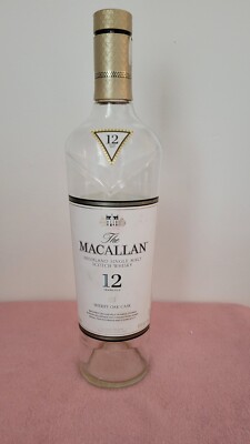 MACALLAN 12 Year Sherry Oak Cask Scotch Whisky Empty Bottle