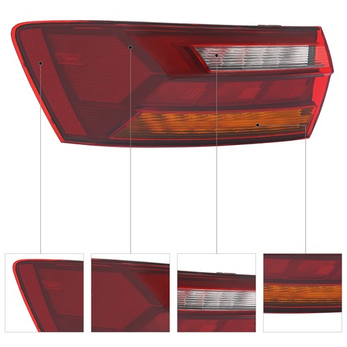 For 2019 Volkswagen Jetta LED Tail Light Rear Brake Lamp Left Driver Side Outer - Picture 3 of 17