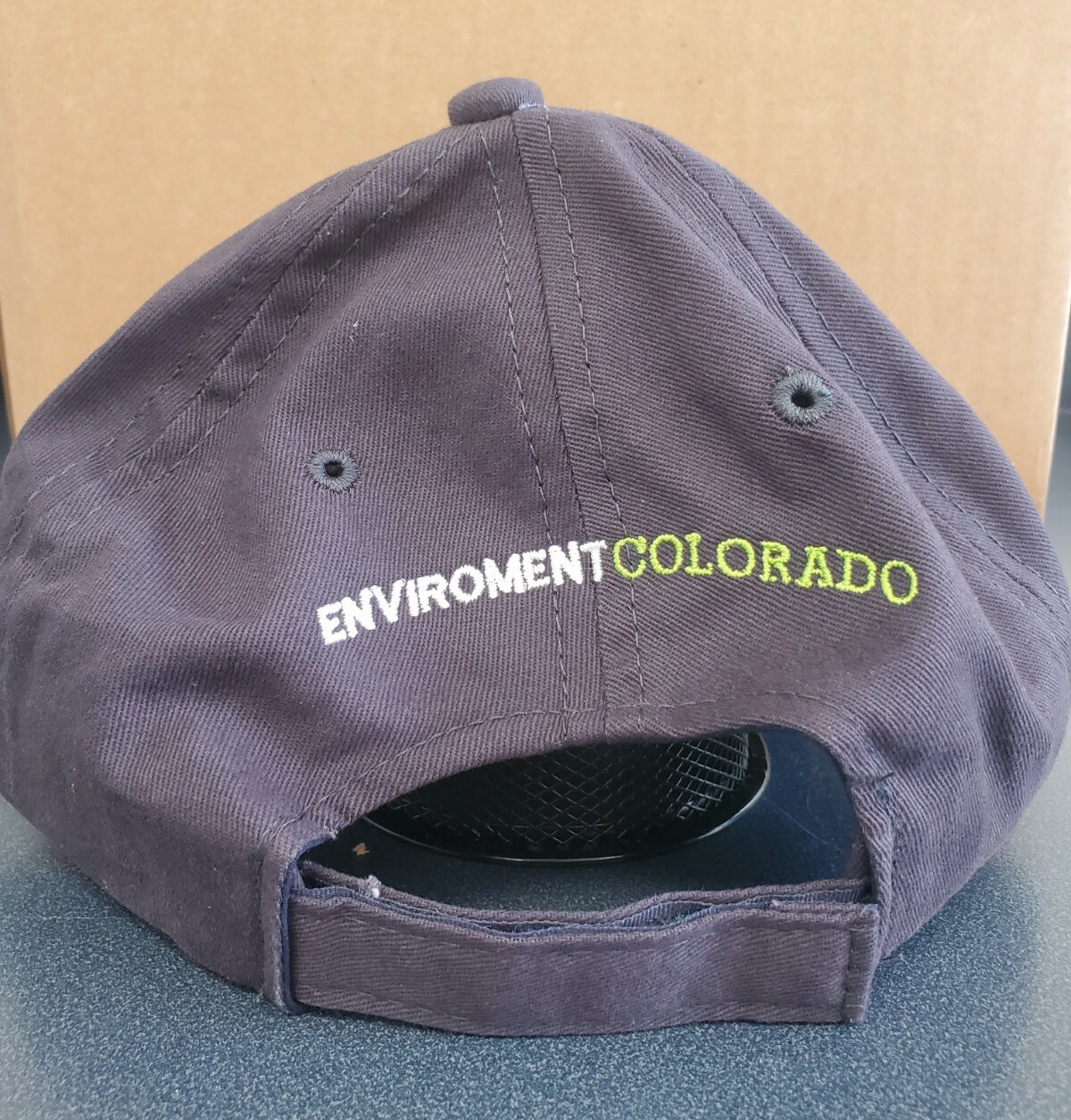 100% 💯 Sun Windmill Baseball Cap Strapback Navy … - image 4