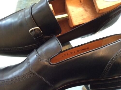 BALLY SHOES LAVOLI/10 Black side Buckle New/Box $495 - Picture 8 of 8