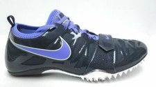 Nike Zoom Celar 4 Purple and Black Running Shoes - Size M14/ W15.5