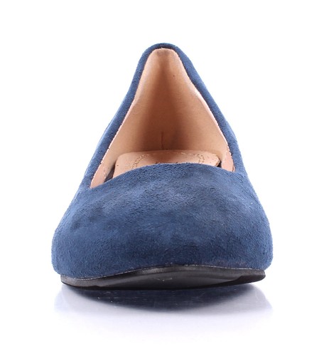 Zeppe formali tacco basso 8 colori slip on solo ufficio donna misura 5,5 - 10 - Foto 5 di 62