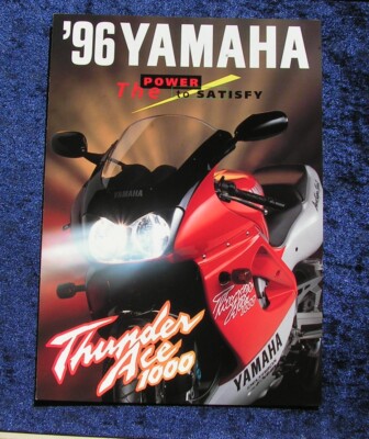 Yamaha YZF 1000 R Thunder Ace Prospekt 1996 4 Seiten 