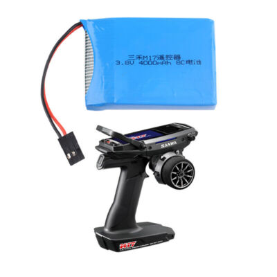 3.8V 4000mAh lipo Battery Futaba plug for SANWA MT44 M17 RC RC Transmitter Radio