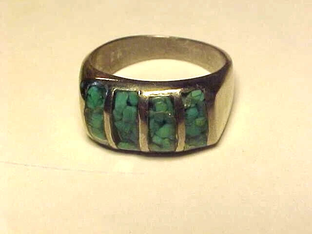 ANILLO TURQUESA TALLA 7 1/2 Foto 2 de 3