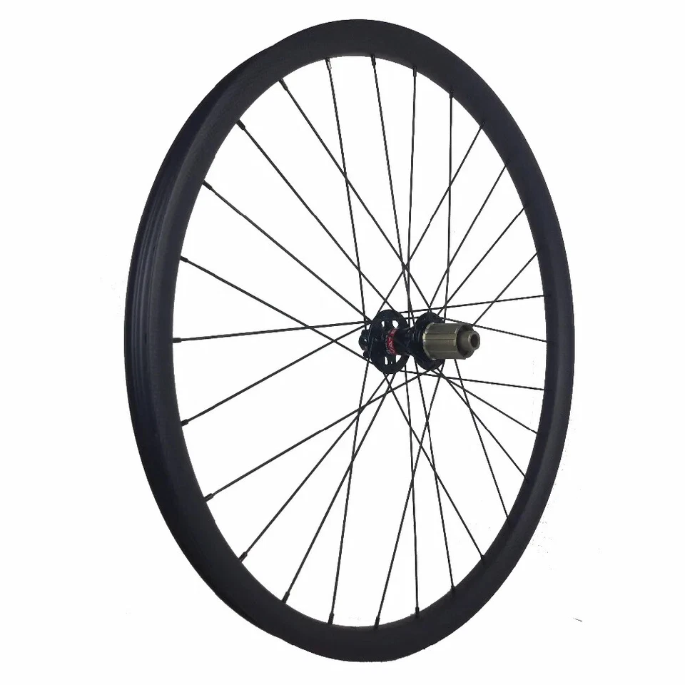 27.5er 35X25mm Carbon Clincher Tubeless Wheelset for Crosscountry MTB XC Bicycle - Image 3 of 4