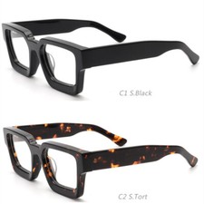 New Reading Glasses Men Women Readers Thick Acetate Retro Square Glasses frames
