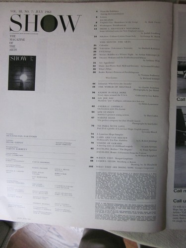 JACK KEROUAC - 1963 Visions of Gerard - "PRE PUBLICATION" in Show Magazine - Picture 3 of 10