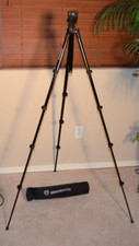 Manfrotto MKCOMPACTACN-BK Compact Action Tripod Includes Bag