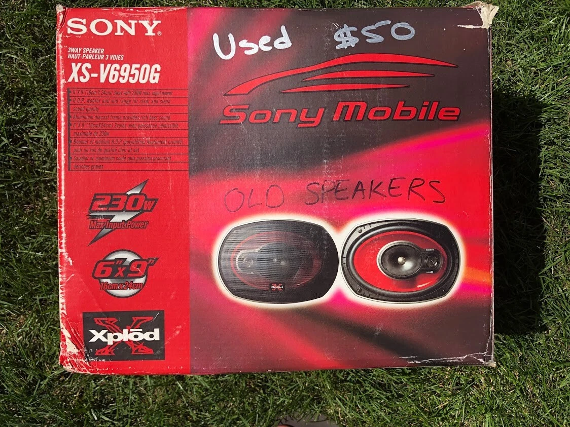 Sony car cheap woofer speaker