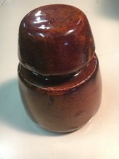 Unique brown ceramic insulator