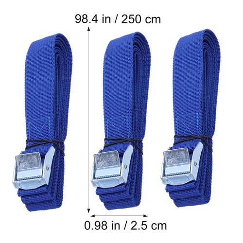 6 PCS Cargo Straps Heavy Duty Storage Lashing Ties Luggage for Roof - Bild 2 von 12