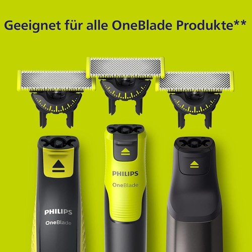 Philips OneBlade Ersatzklinge 360° für 4 Monate QP25xx QP65xx Nass Trocken - Bild 5 von 9