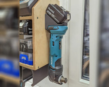 Supporto Top-Down per Utensili Elettrici Makita 18V - Portaoggetti da Parete