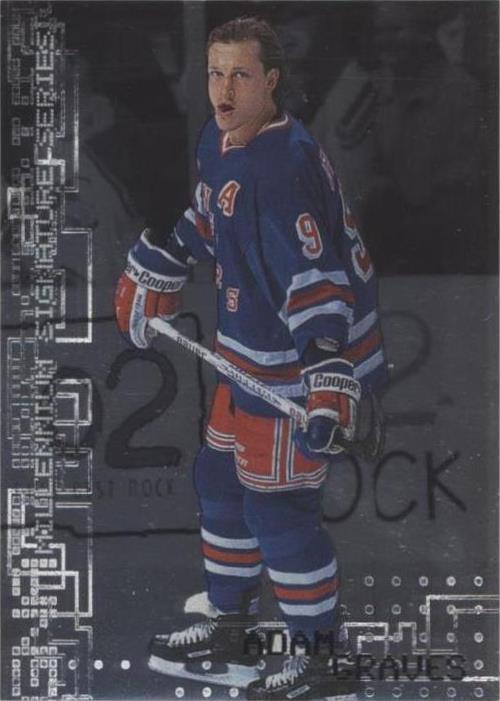 1999-00 In the Game Be A Player Millennium Signature Series - Adam Graves #166 - 1 of 1