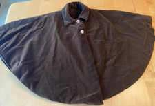 BROWN VELVET CAPE W/ SWEET MOUSE BUTTONS GIRLS SZ 5/6