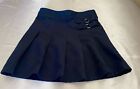 French Toast Girls Pleated School Uniform Skirt Skort Size 8 Navy Blue