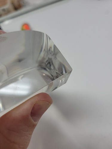 Vintage Steuben Glass Heart Paperweight - Picture 8 of 9
