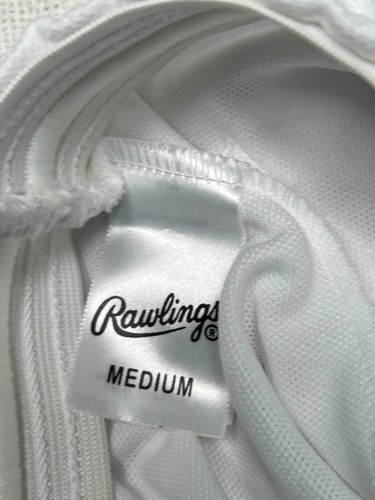 Rawlings Baseball Pants Youth Medium Unisex White NWT New - Picture 11 of 12