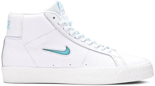Nike Zoom Blazer Premium SB Mid White Glacier Ice Jewel