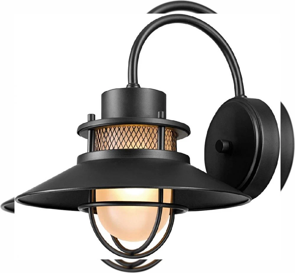 Outdoor globe 2024 wall sconce