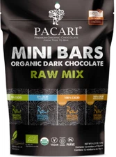 Pacari 12 Raw Chocolate Mini Bars Mix 120 g. Visit our store for other flavors!