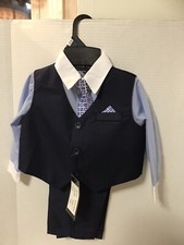 Andrew Fezza Boys Dress Suit Vest Pants 18 M Partywear