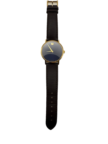 Authentic Movado Museum 40mm Sapphire Crystal Wristwatch w/ Box 71.1.36.1473 - Picture 3 of 10