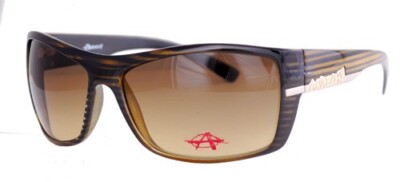 Anarchy Delusional Sunglasses Moss Fade Strip Frame / Gradient Olive Lens (new)