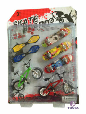 USA Mountain Finger Bike Fixie BMX Bicycle Boy Toy DIY Creative Game +skateboard