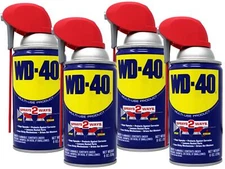 WD-40 Original Formula with Smart Straw Sprays 2 Ways 8 OZ 4 Pack